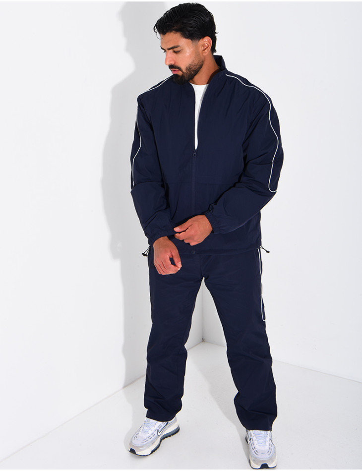 Ensemble de jogging pantalon et veste en tissus imperméable