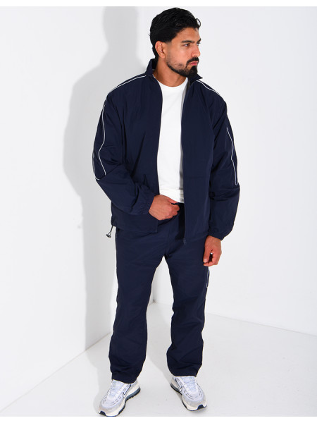 Ensemble de jogging pantalon et veste en tissus imperméable