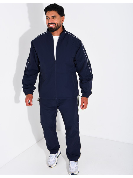 Ensemble de jogging pantalon et veste en tissus imperméable