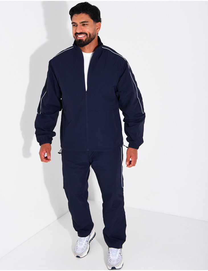 Ensemble de jogging pantalon et veste en tissus imperméable