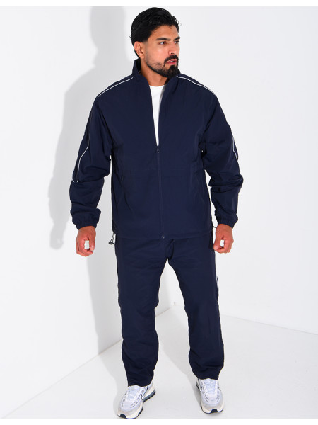 Ensemble de jogging pantalon et veste en tissus imperméable