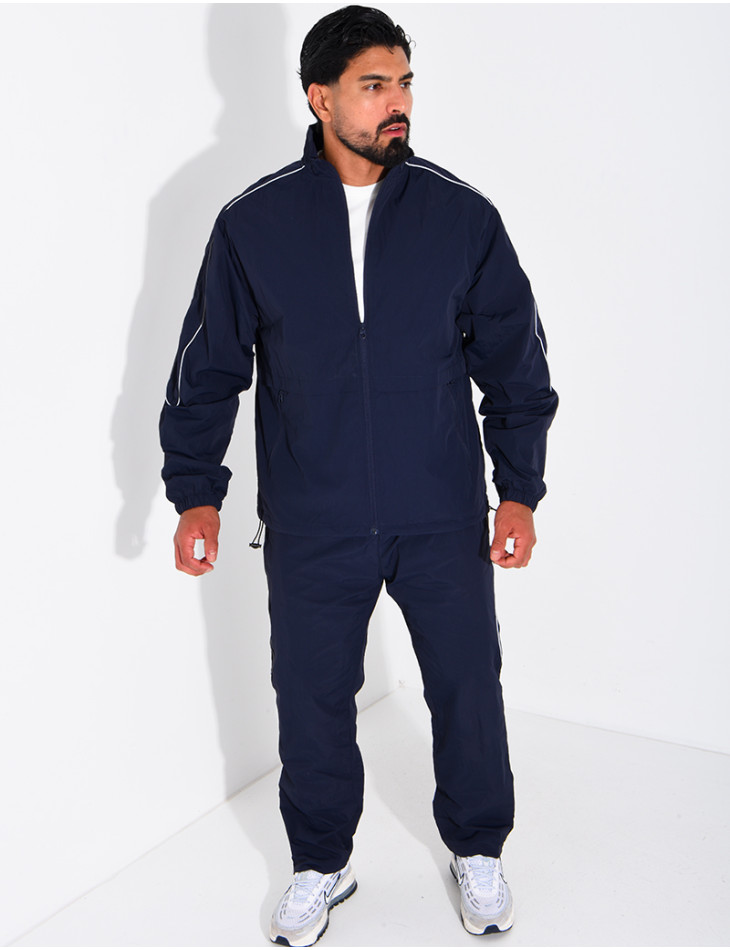 Ensemble de jogging pantalon et veste en tissus imperméable