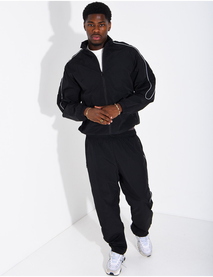 Ensemble de jogging pantalon et veste en tissus imperméable