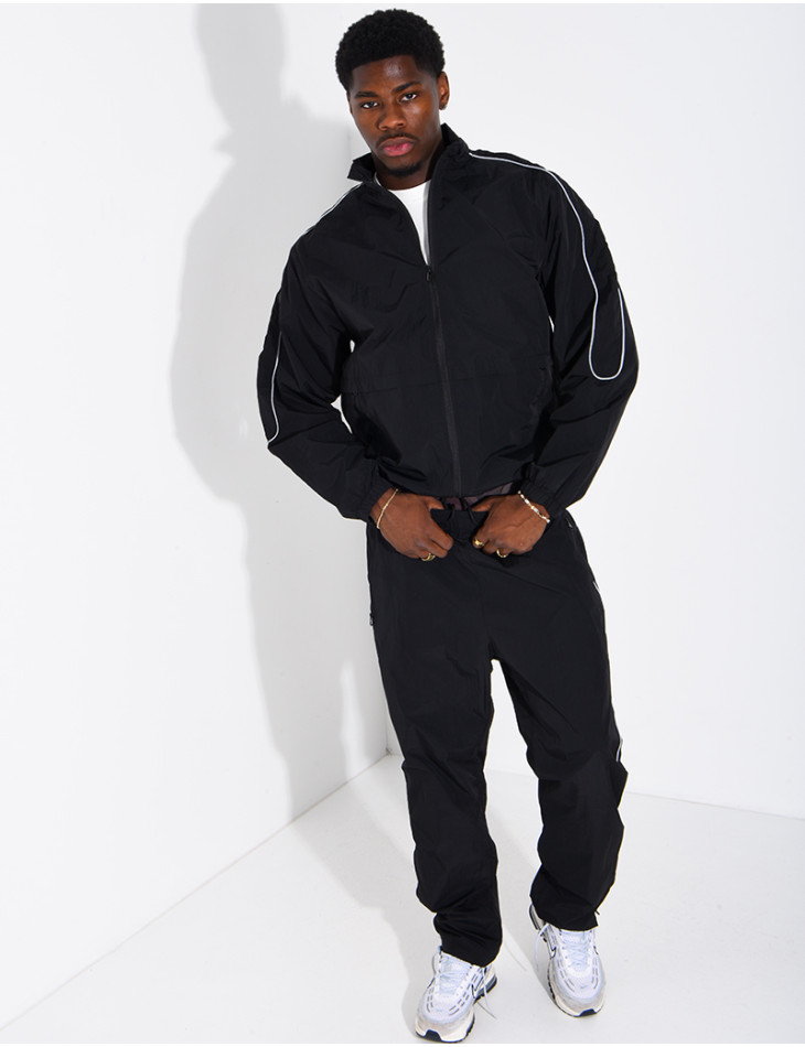 Ensemble de jogging pantalon et veste en tissus imperméable