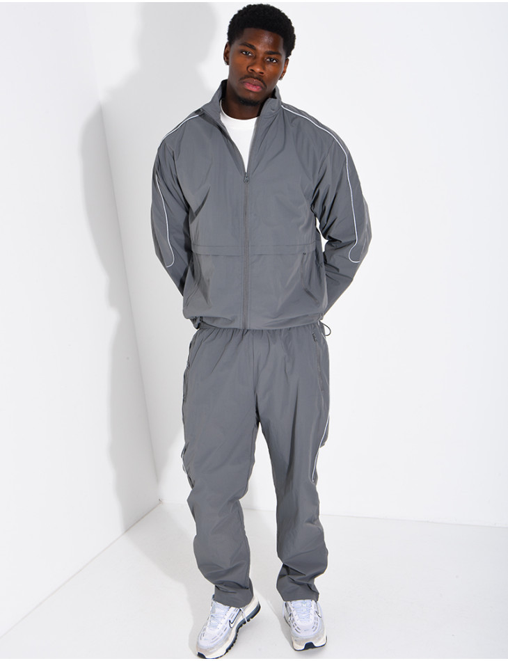 Ensemble de jogging pantalon et veste en tissus imperméable