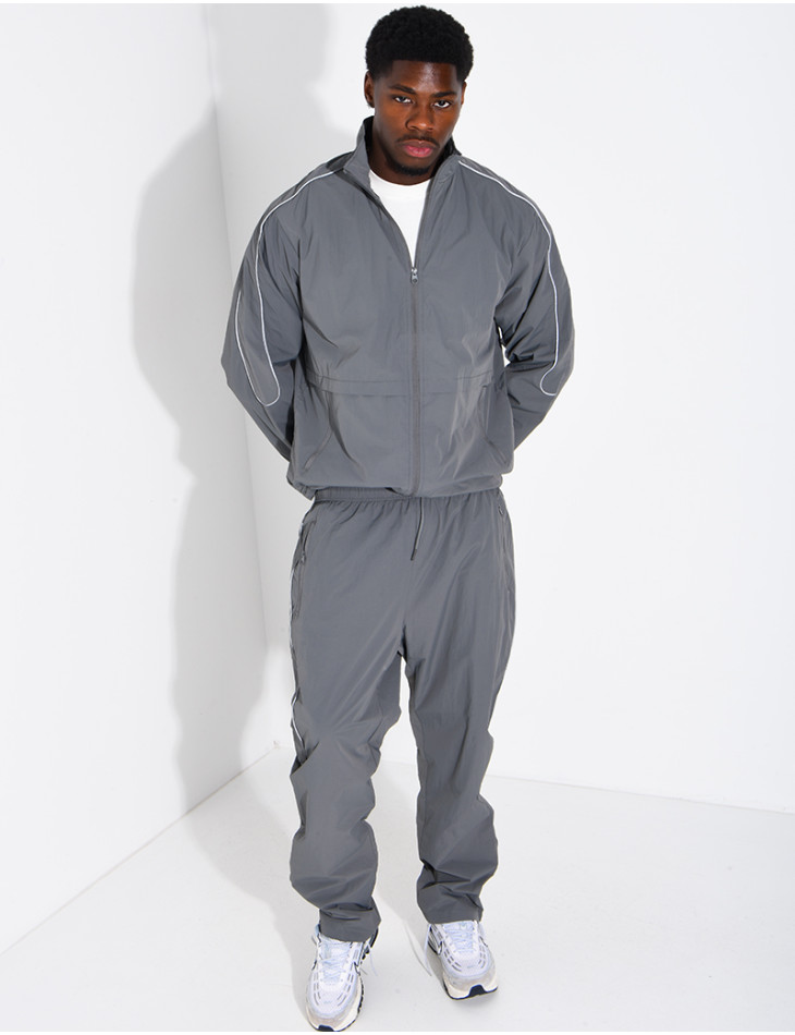 Ensemble de jogging pantalon et veste en tissus imperméable