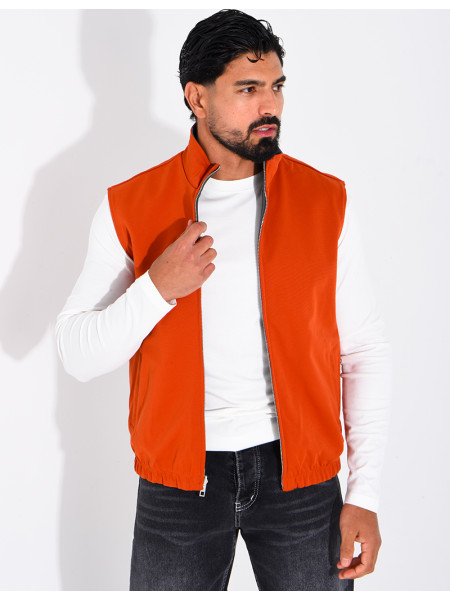 Veste sans manches réversible