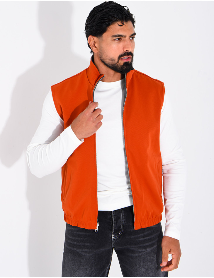 Veste sans manches réversible