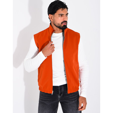 Veste sans manches réversible