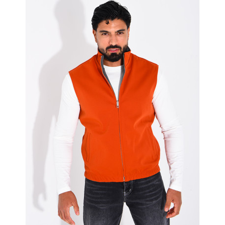 Veste sans manches réversible