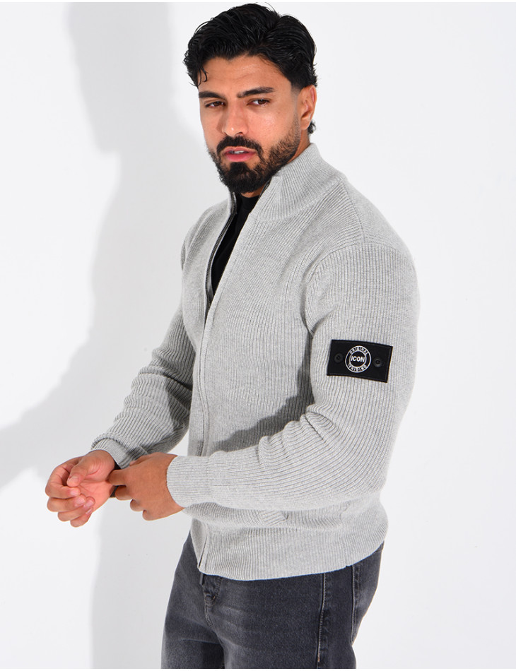 Gilet côtelé