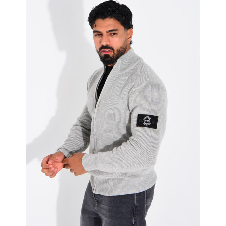 Gilet côtelé
