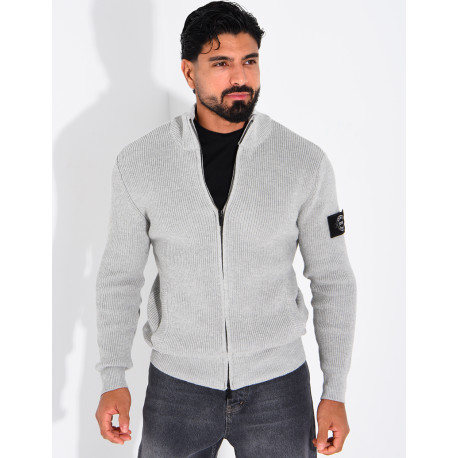 Gilet côtelé