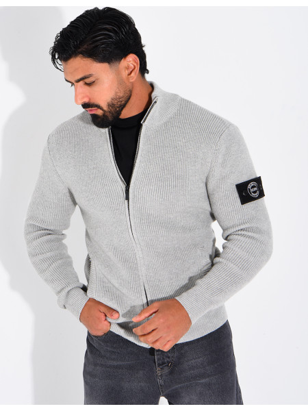 Gilet côtelé
