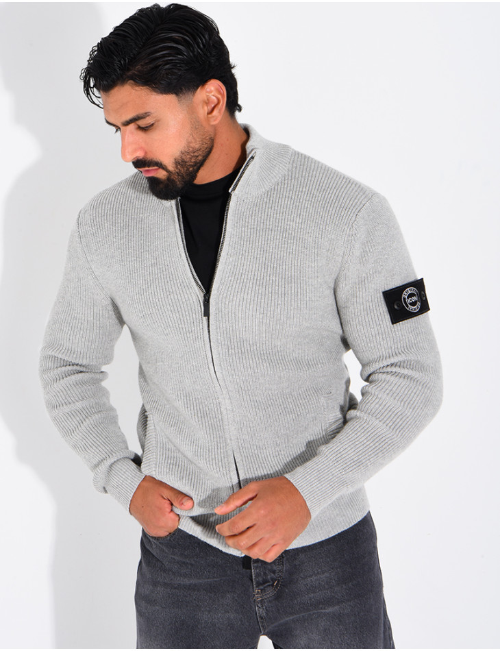 Gilet côtelé