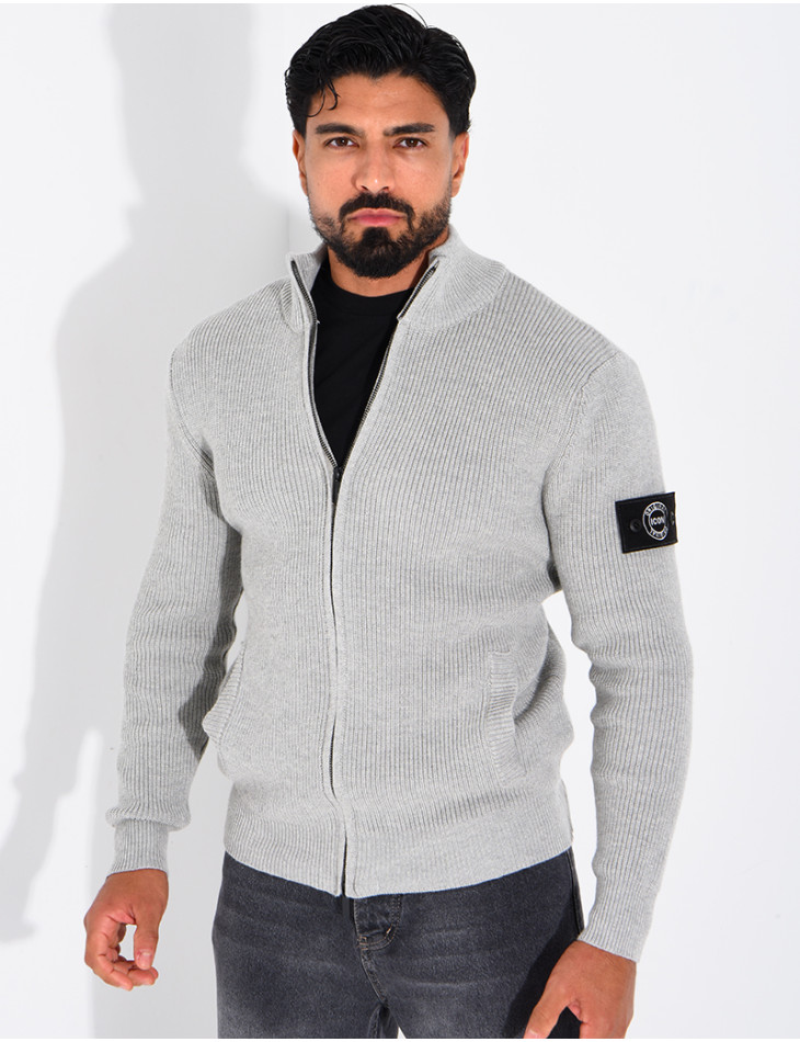 Gilet côtelé