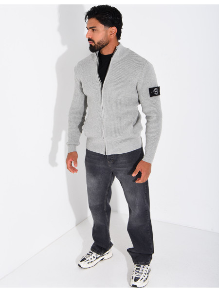 Gilet côtelé
