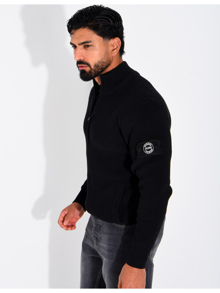 Gilet côtelé