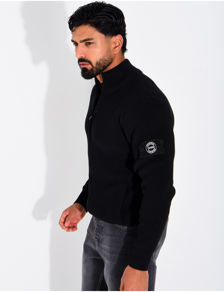 Gilet côtelé