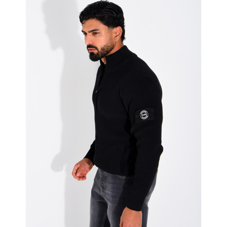 Gilet côtelé