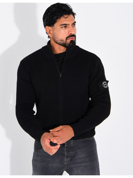Gilet côtelé