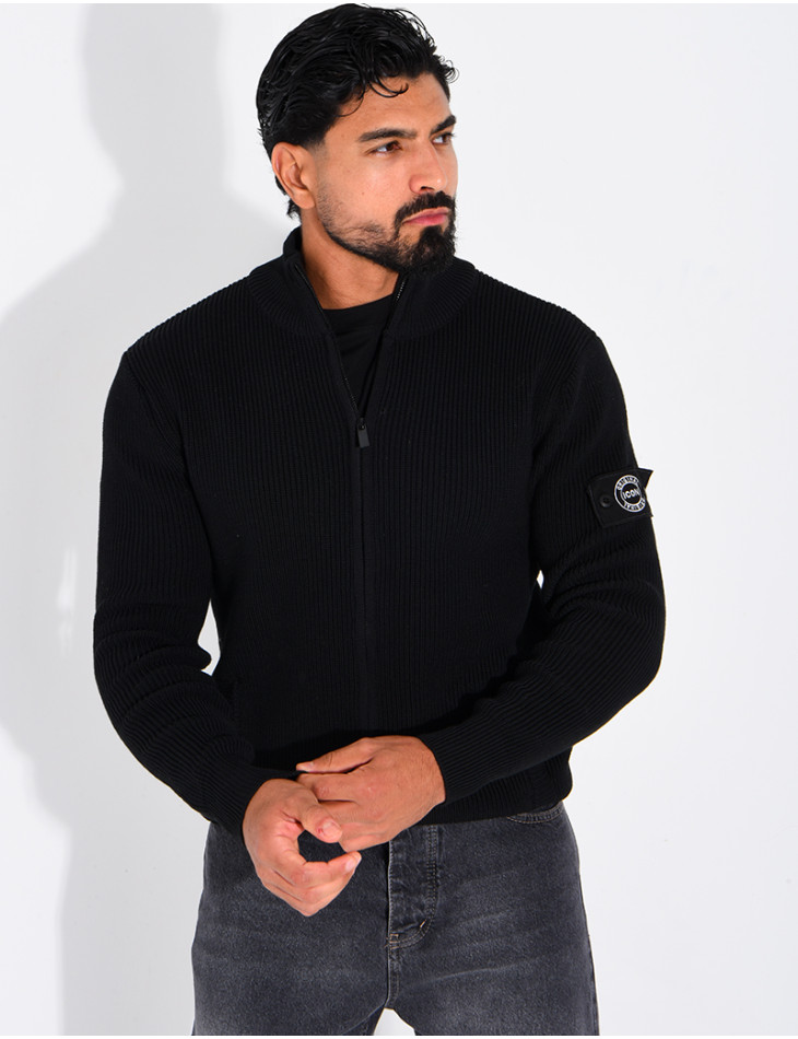 Gilet côtelé