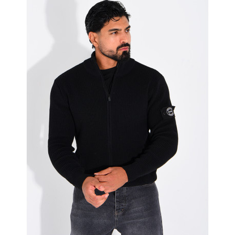 Gilet côtelé