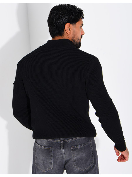Gilet côtelé