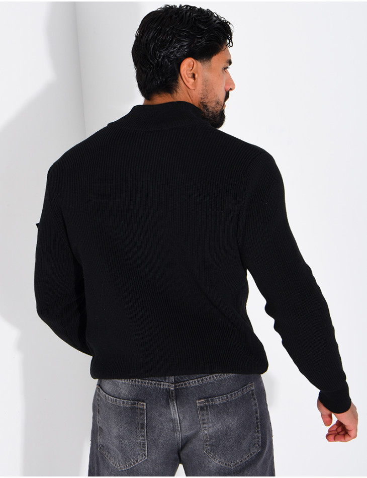 Gilet côtelé