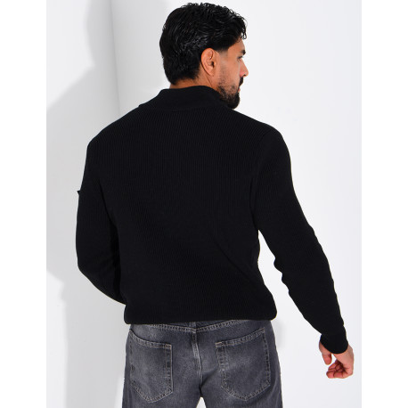 Gilet côtelé