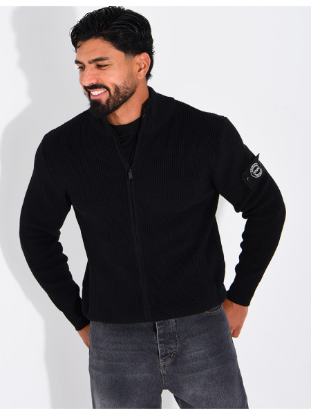 Gilet côtelé