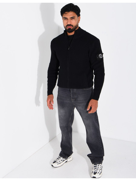 Gilet côtelé