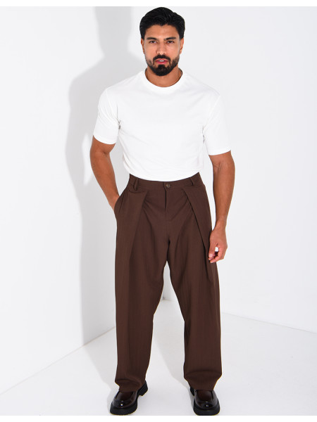 Pantalon Homme coupe large