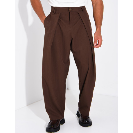 Pantalon Homme coupe large