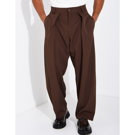 Pantalon Homme coupe large