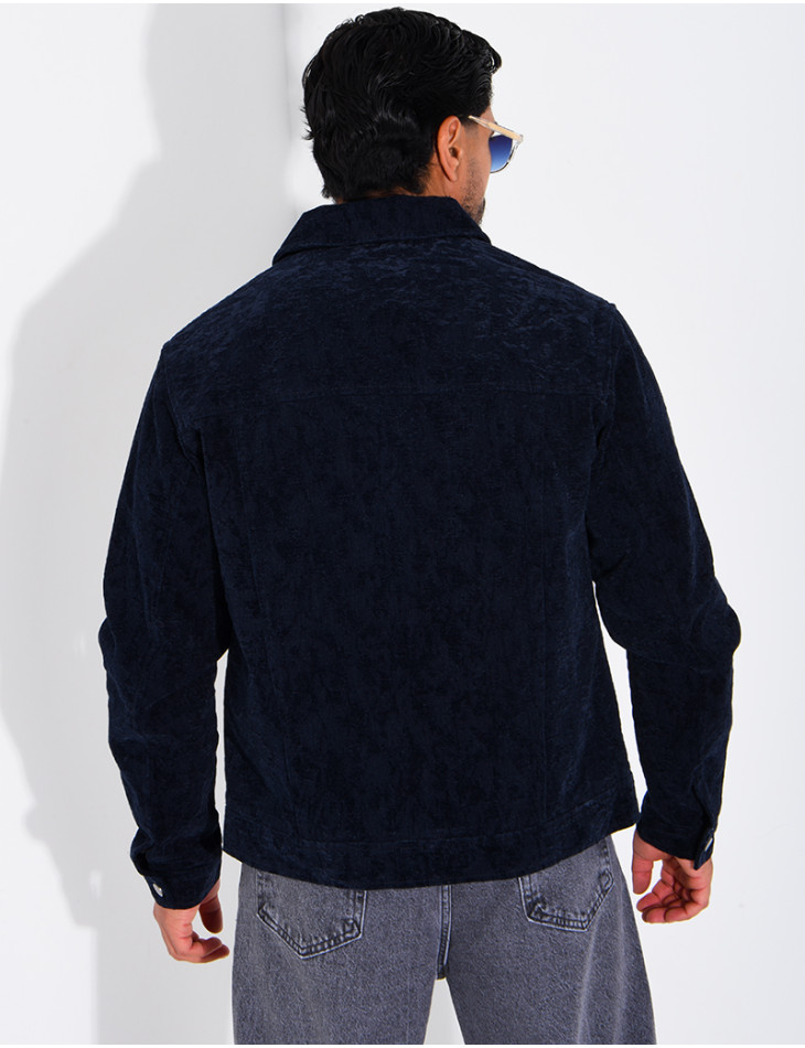 Veste imprimée au touché doux