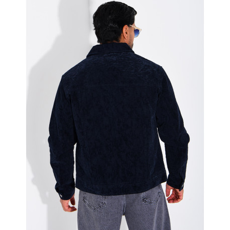 Veste imprimée au touché doux
