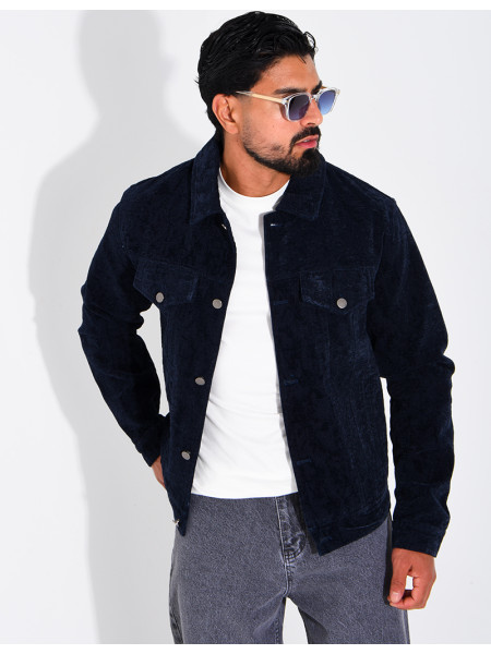 Veste imprimée au touché doux