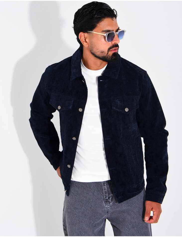 Veste imprimée au touché doux