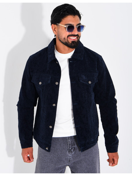 Veste imprimée au touché doux