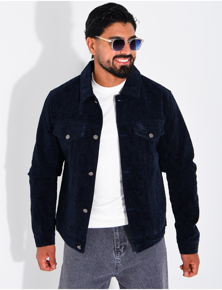 Veste imprimée au touché doux