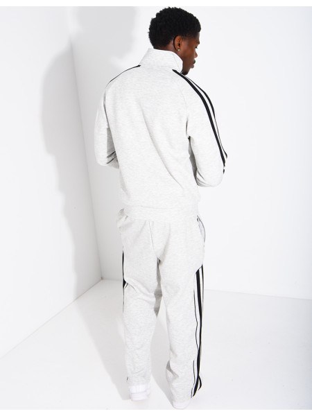 Ensemble de jogging à bandes pantalon et veste