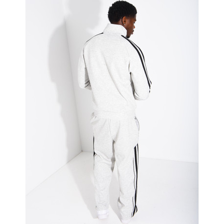 Ensemble de jogging à bandes pantalon et veste