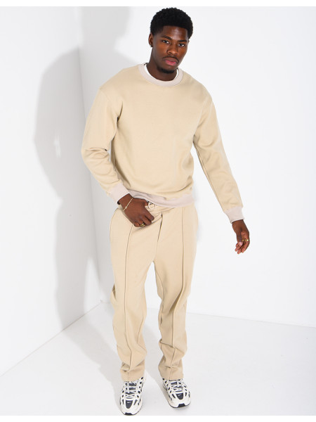 Ensemble pantalon et sweat col rond