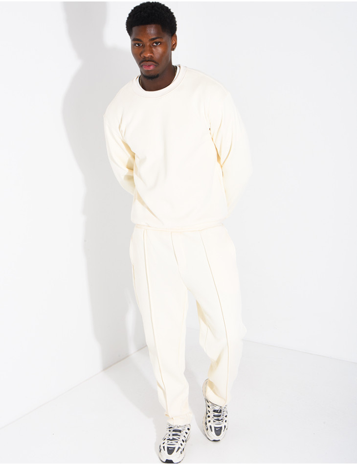 Ensemble pantalon et sweat col rond