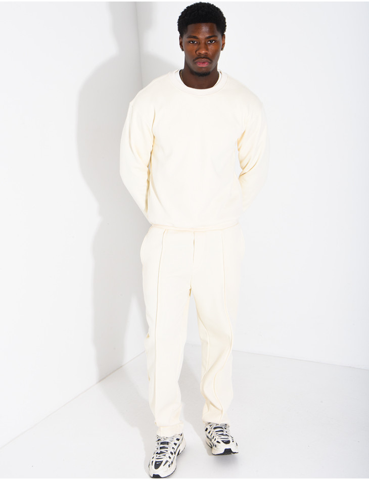 Ensemble pantalon et sweat col rond
