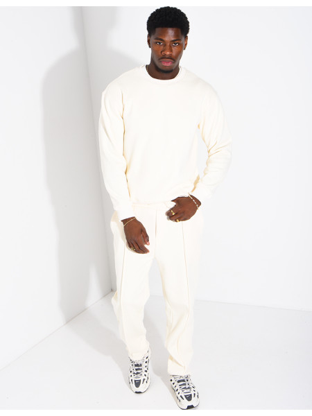 Ensemble pantalon et sweat col rond