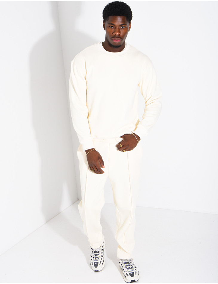 Ensemble pantalon et sweat col rond