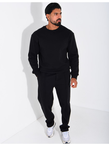 Ensemble pantalon et sweat col rond