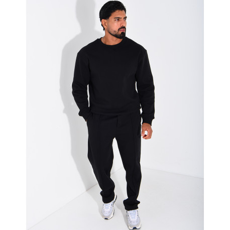 Ensemble pantalon et sweat col rond